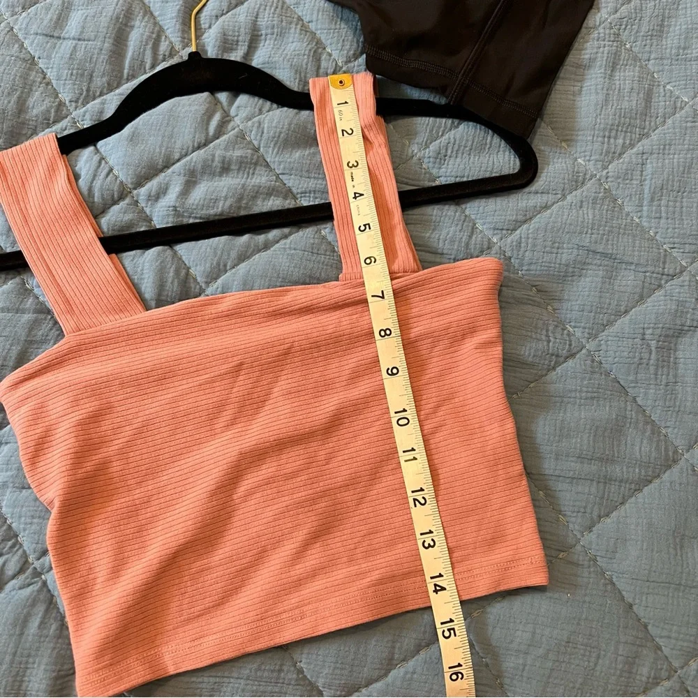 Free people crop tank small blush